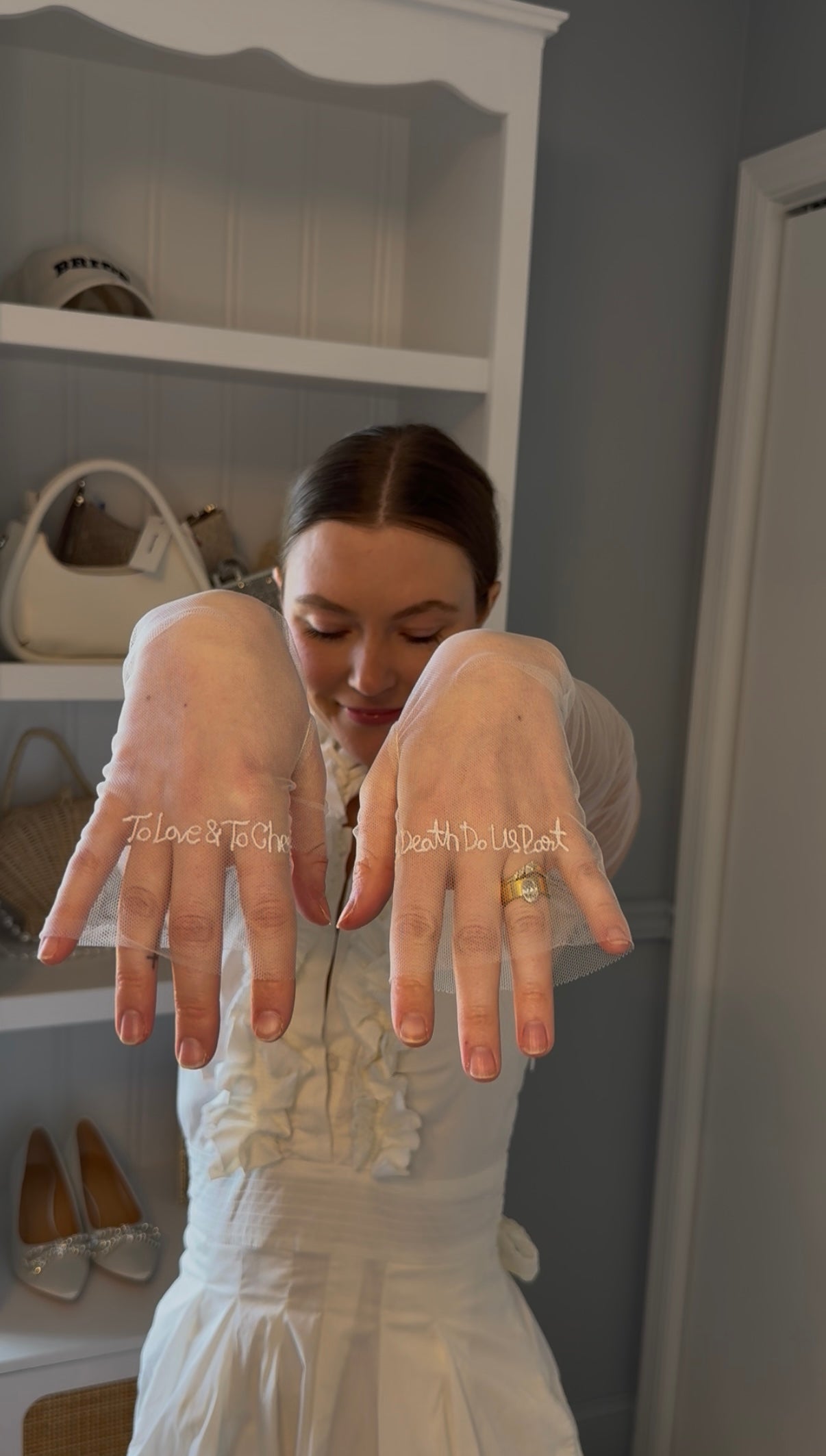 Death Do Us Part Gloves