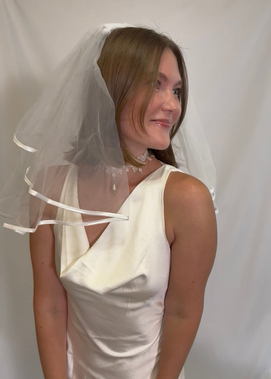 Cheeky “I Do” Veil