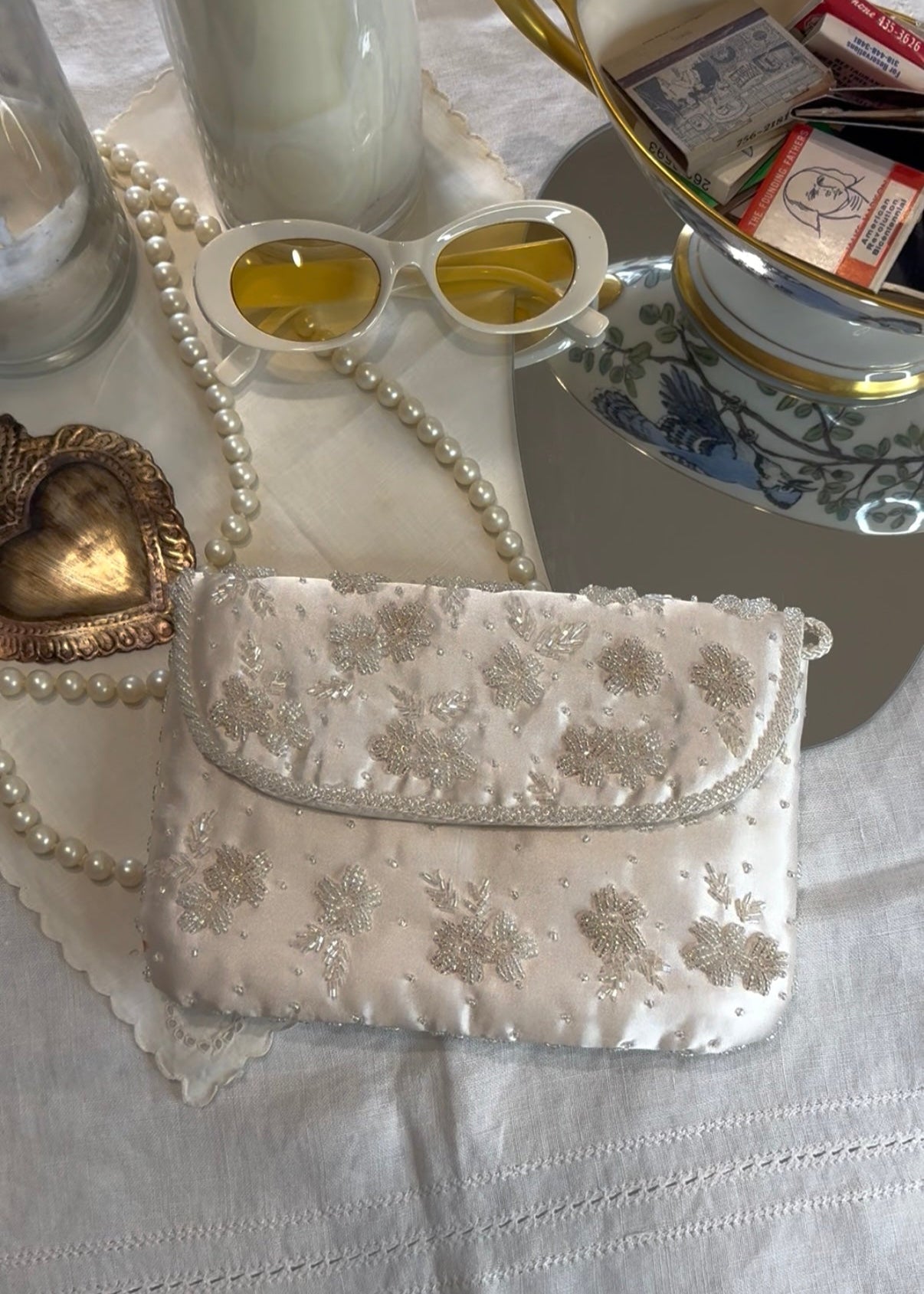 The Convertible Beaded Clutch