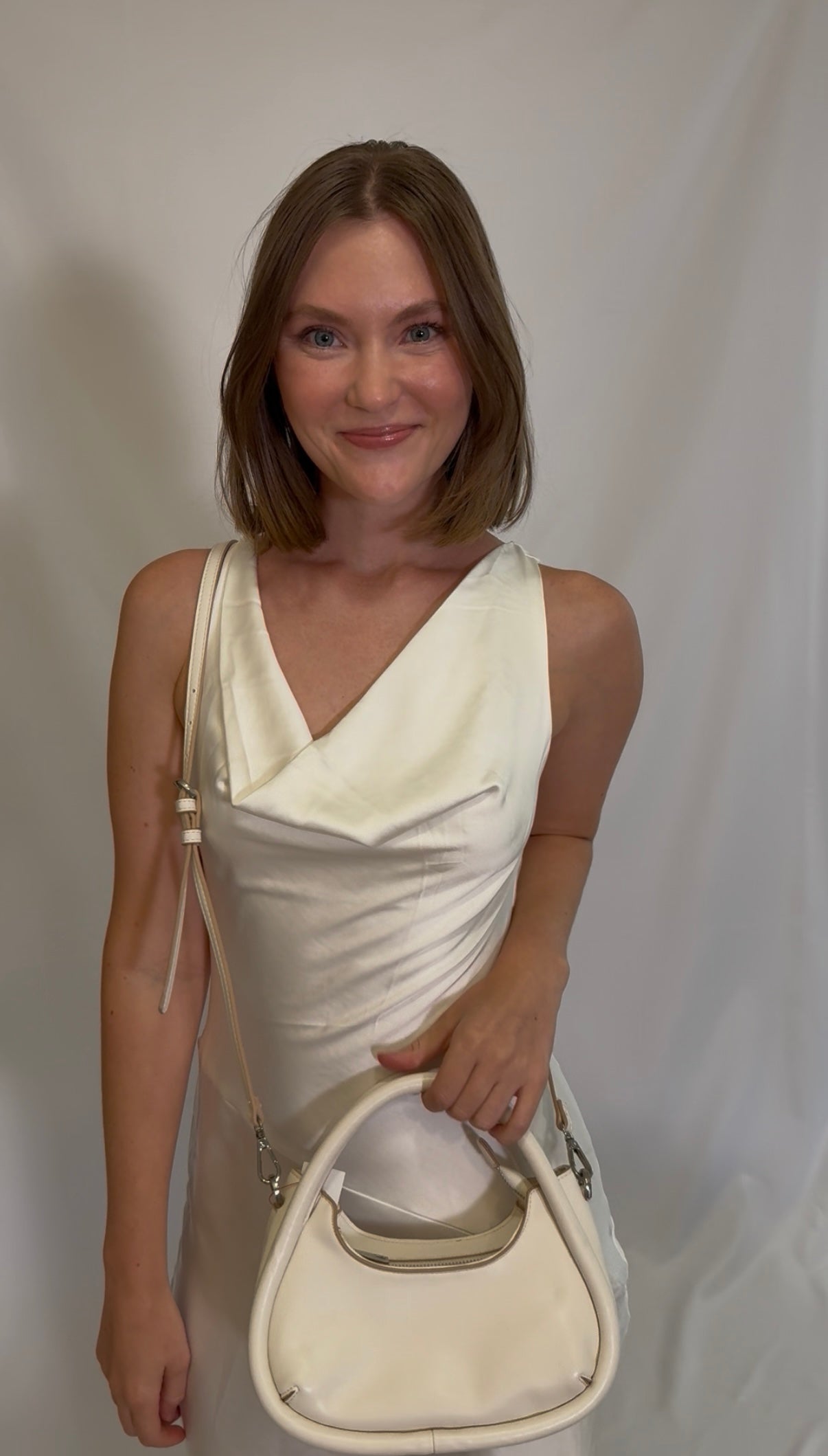 The Classic Ivory Handbag
