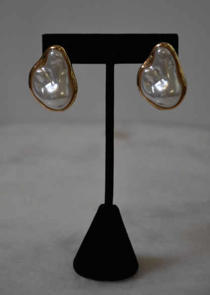 Pearl Me Crazy Earrings