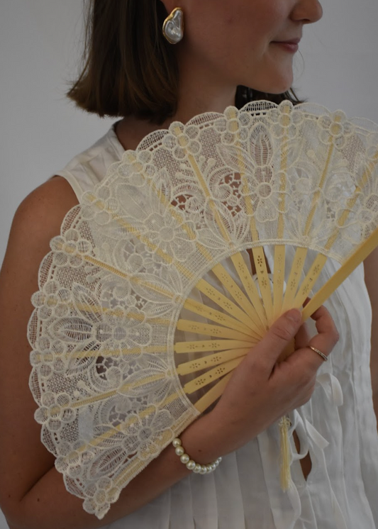 Bloom & Lace Fan