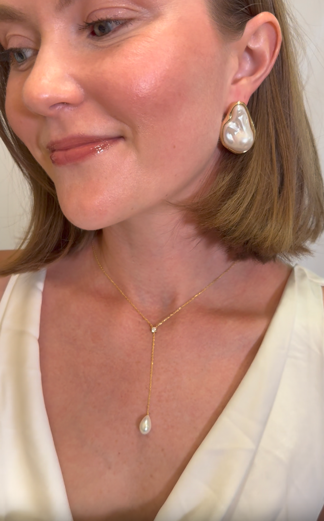 Pearl Me Crazy Earrings