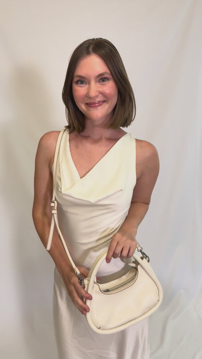 The Classic Ivory Handbag