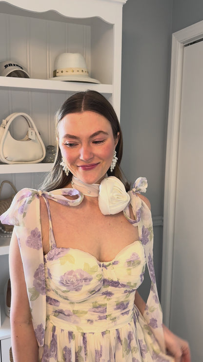 The Runway Rose & Broach